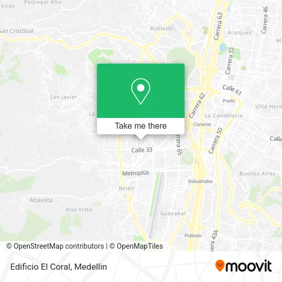 Edificio El Coral map