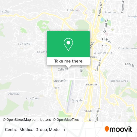 Central Medical Group map