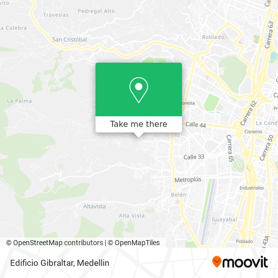 Edificio Gibraltar map