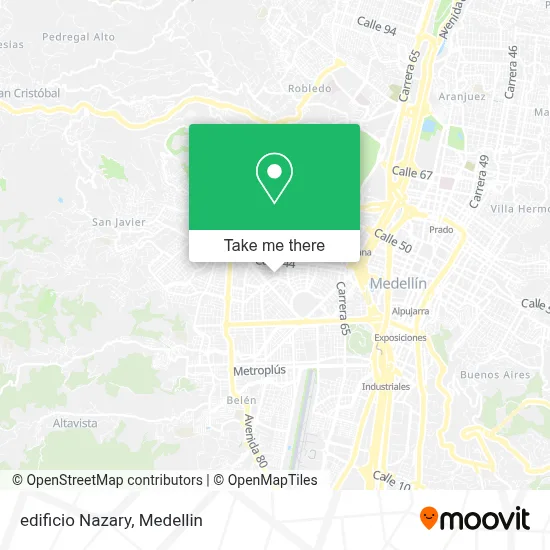 edificio Nazary map