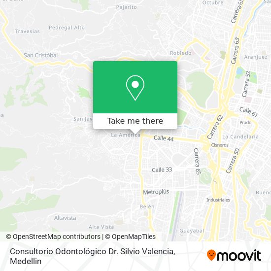 Consultorio Odontológico Dr. Silvio Valencia map