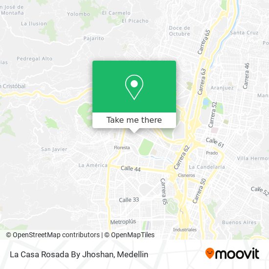 La Casa Rosada By Jhoshan map