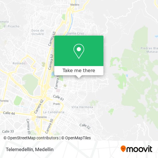 Mapa de Telemedellín