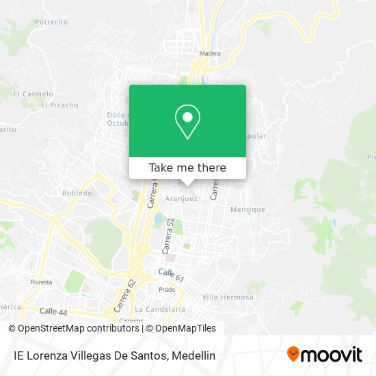 IE Lorenza Villegas De Santos map
