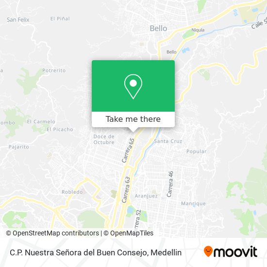 Mapa de C.P. Nuestra Señora del Buen Consejo