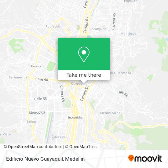 Mapa de Edificio Nuevo Guayaquil