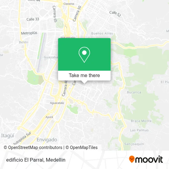 Mapa de edificio El Parral