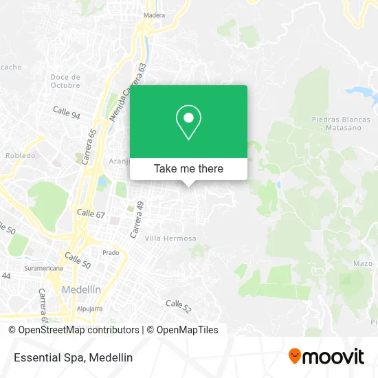 Essential Spa map