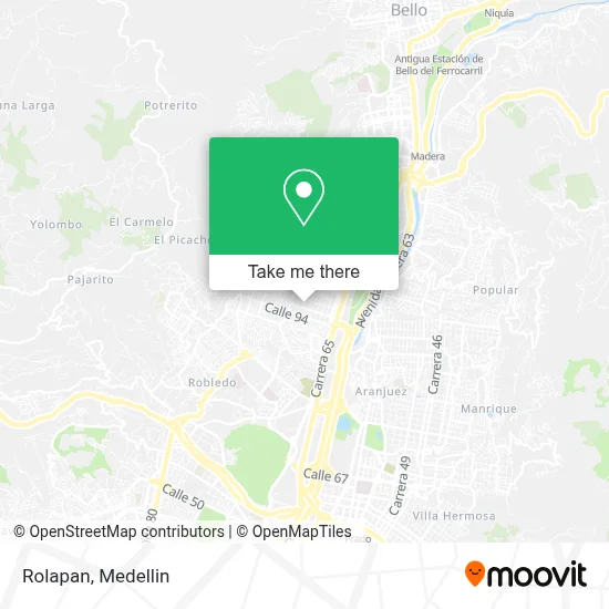 Rolapan map