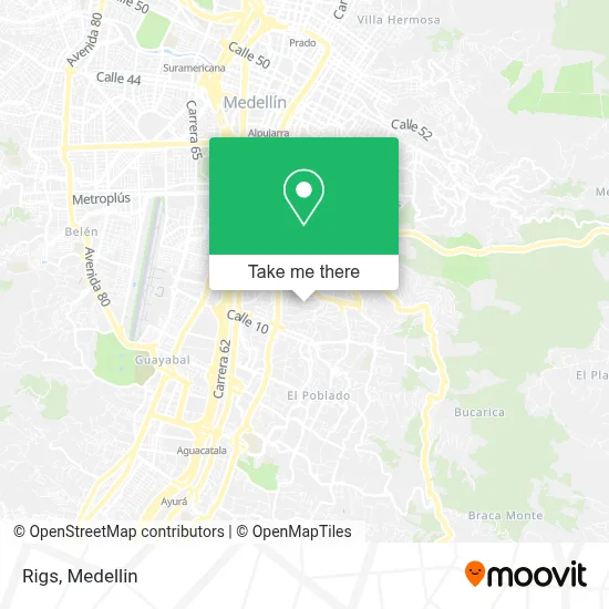Rigs map