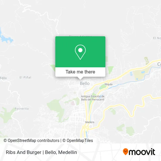 Ribs And Burger | Bello map