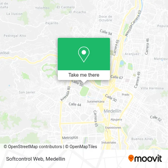 Softcontrol Web map