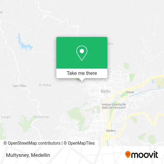 Multysney map