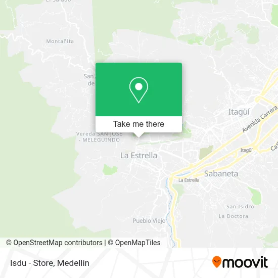 Isdu - Store map