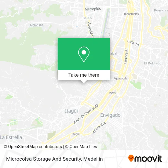 Microcolsa Storage And Security map