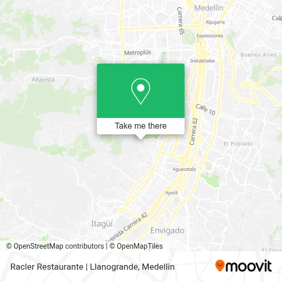 Racler Restaurante | Llanogrande map