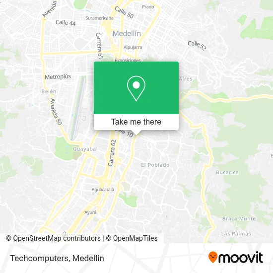 Techcomputers map