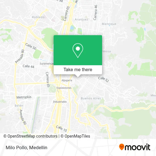 Milo Pollo map