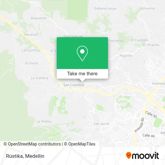 Rústika map
