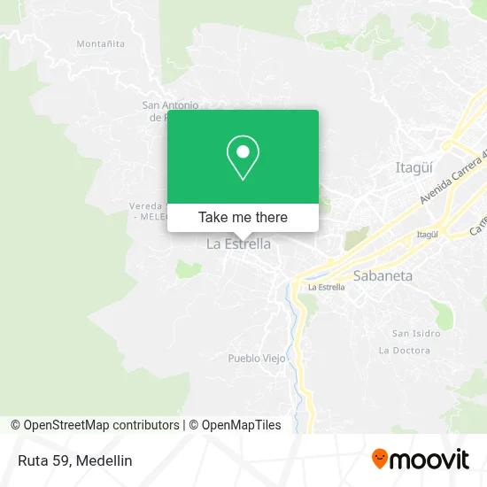 Ruta 59 map