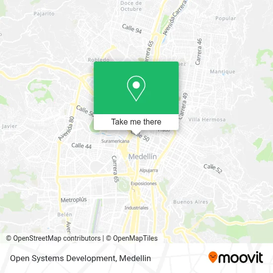 Open Systems Development map