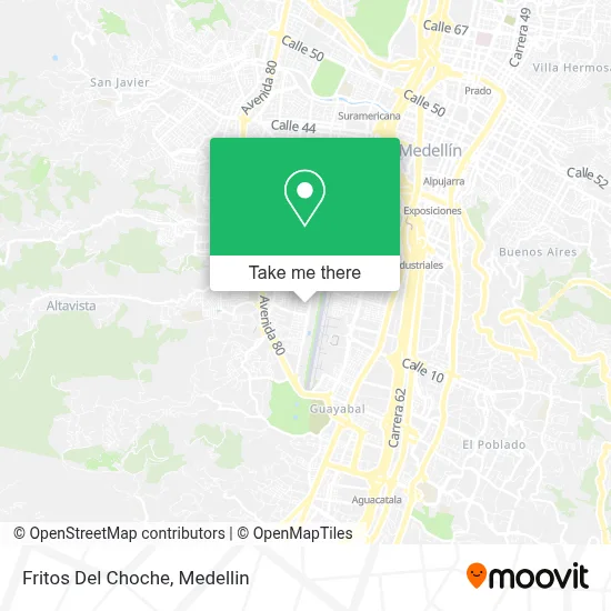 Fritos Del Choche map