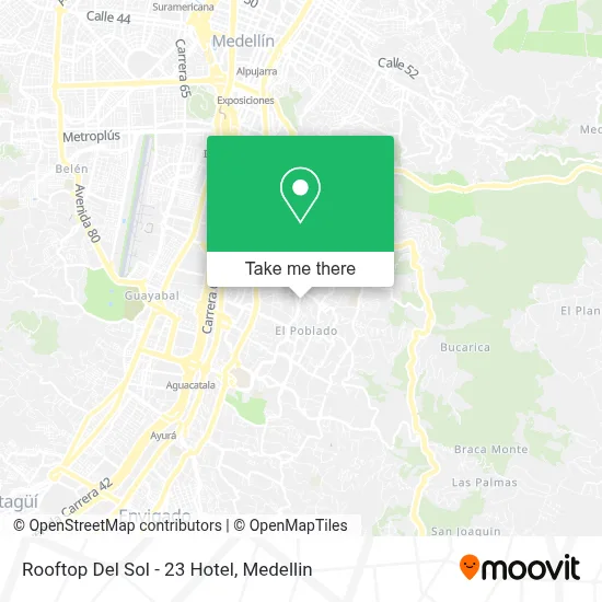 Rooftop Del Sol - 23 Hotel map
