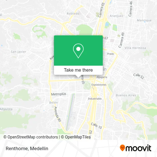 Renthome map