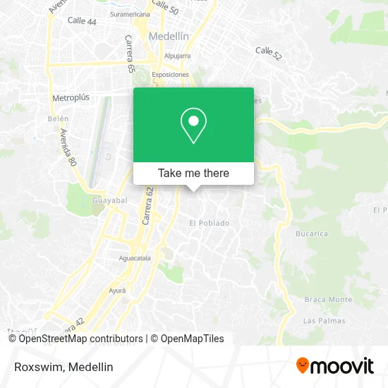 Roxswim map
