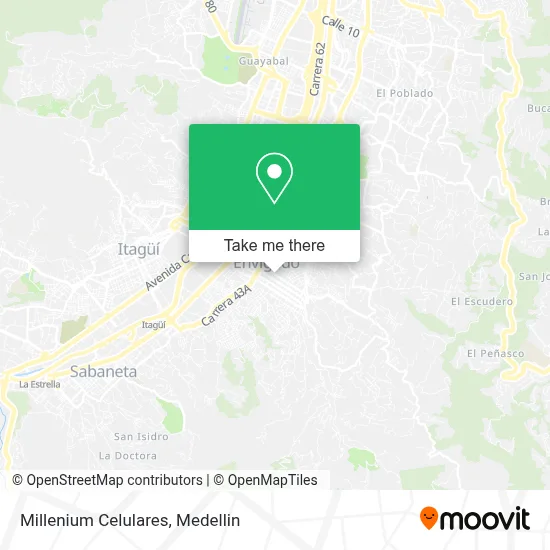 Millenium Celulares map