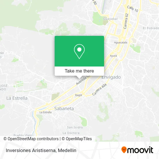 Inversiones Aristiserna map