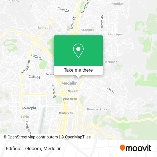 Edificio Telecom map
