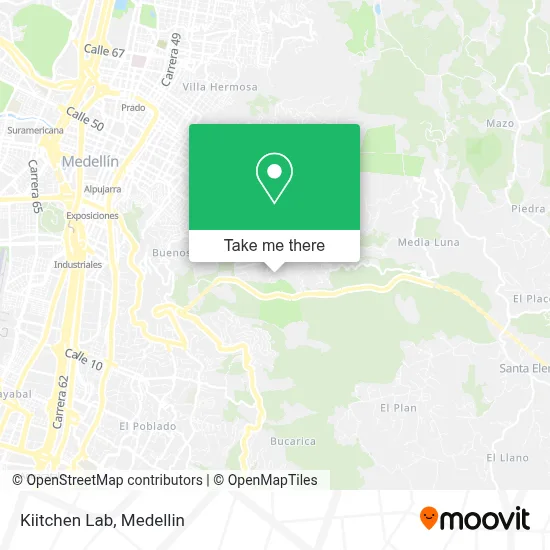 Kiitchen Lab map