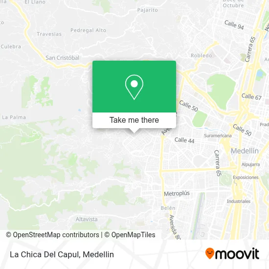La Chica Del Capul map