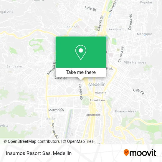 Insumos Resort Sas map