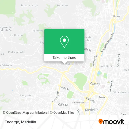 Encargo map