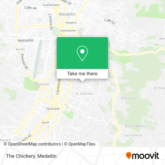 The Chickery map