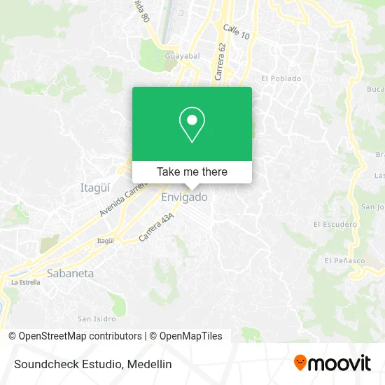 Soundcheck Estudio map