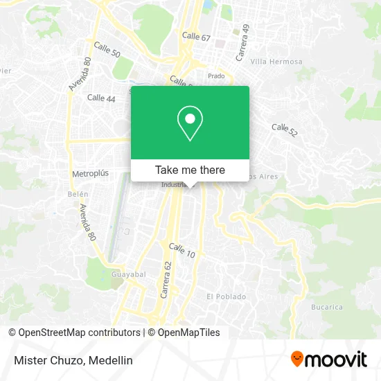 Mister Chuzo map