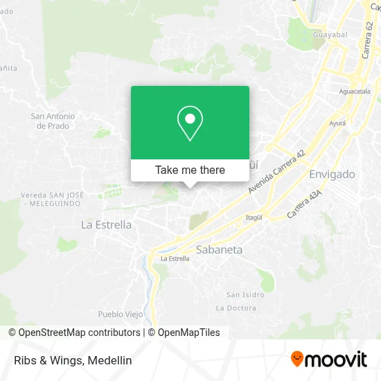 Ribs & Wings map