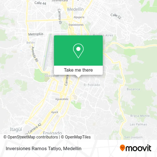 Inversiones Ramos Tatiyo map