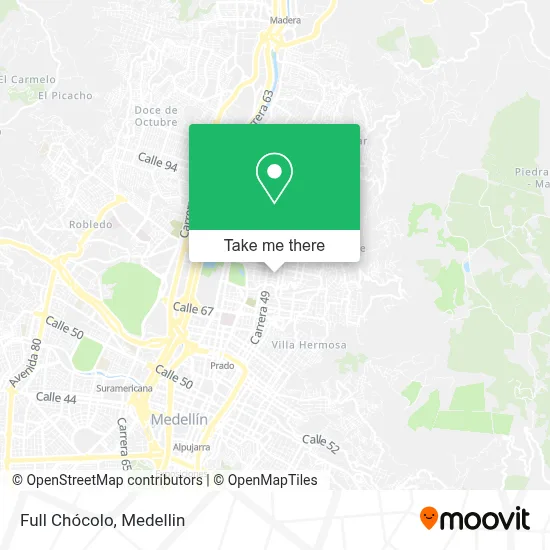 Full Chócolo map