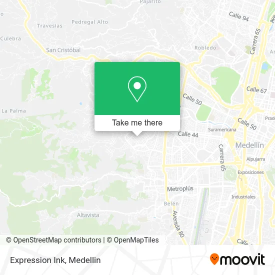 Expression Ink map