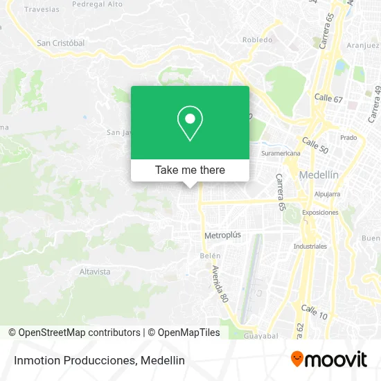 Inmotion Producciones map