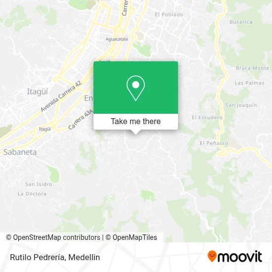 Rutilo Pedrería map