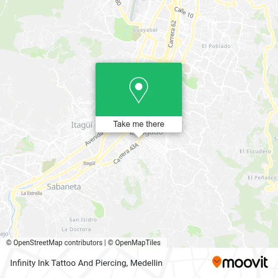 Infinity Ink Tattoo And Piercing map