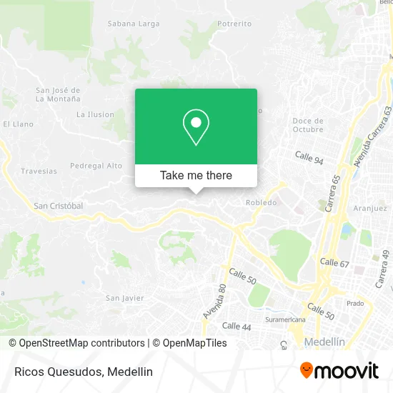Ricos Quesudos map