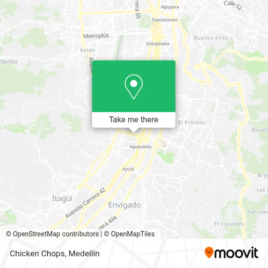 Chicken Chops map