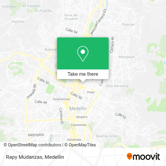 Rapy Mudanzas map