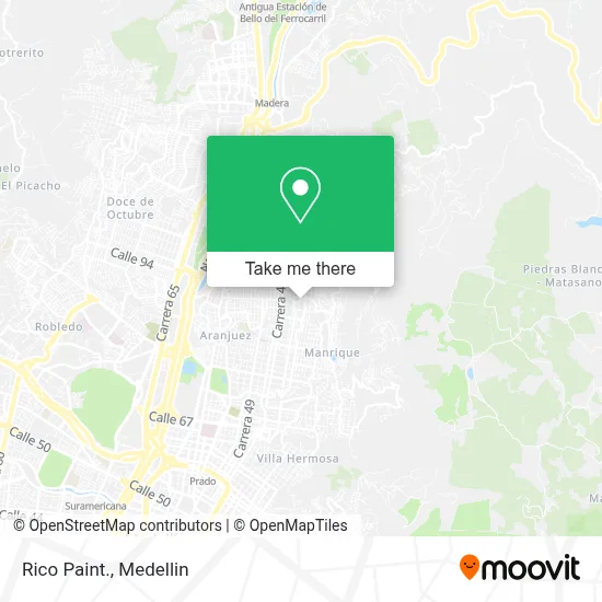 Rico Paint. map